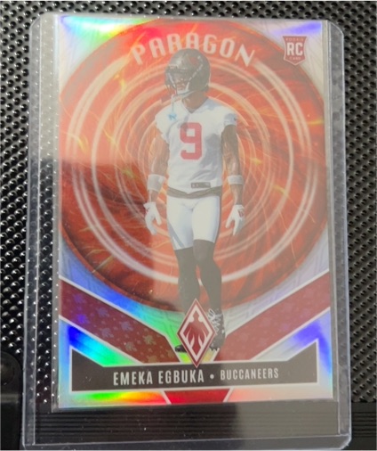 2025 Panini Phoenix #3 Paragon Emeka Egbuka — front