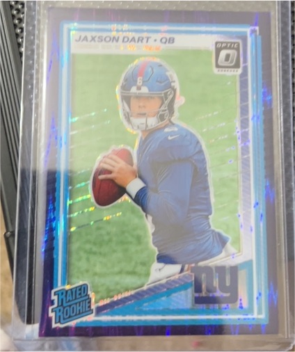 2025 Panini Donruss Optic #273 Jaxson Dart — front