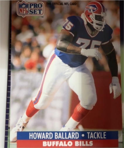 1991 Pro Set #73 Howard Ballard — front