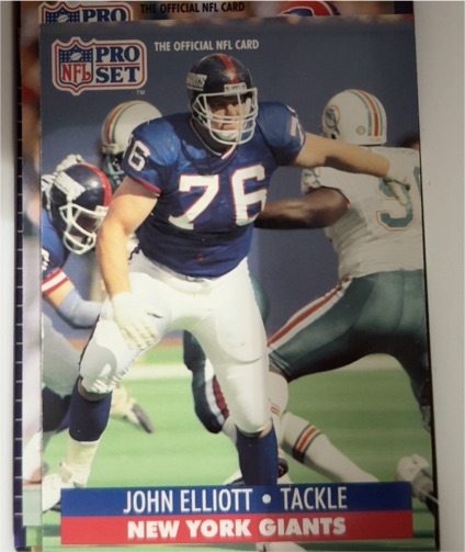 1991 Pro Set #60 John Elliott — front
