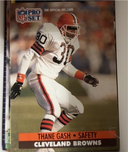 1991 Pro Set #119 Thane Gash — front