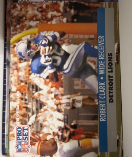 1991 Pro Set #149 Robert Clark — front