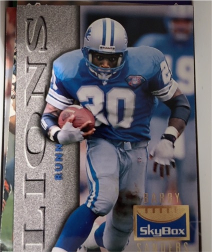 1995 SkyBox Premium #42 Barry Sanders — front