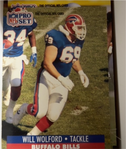 1991 Pro Set #88 Will Wolford — front