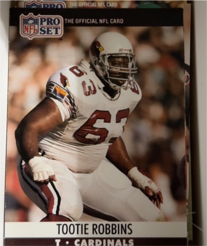 1990 Pro Set #618 Tootie Robbins — front