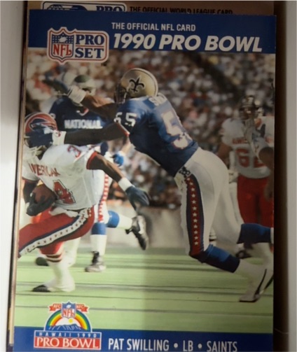 1990 Pro Set #420 Pat Swilling — front