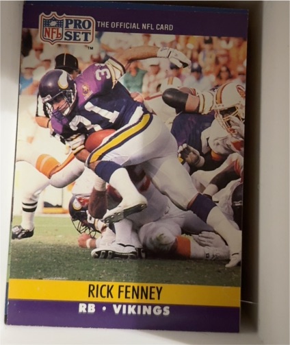 1990 Pro Set #567 Rick Fenney — front