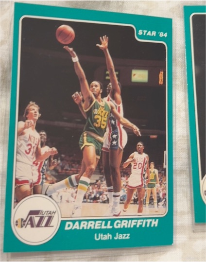 1983-84 Star #141 Darrell Griffith — front