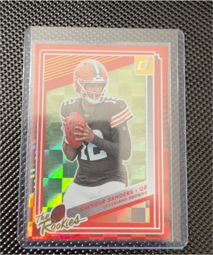 2025 Donruss The Rookies #5 Shedeur Sanders — front