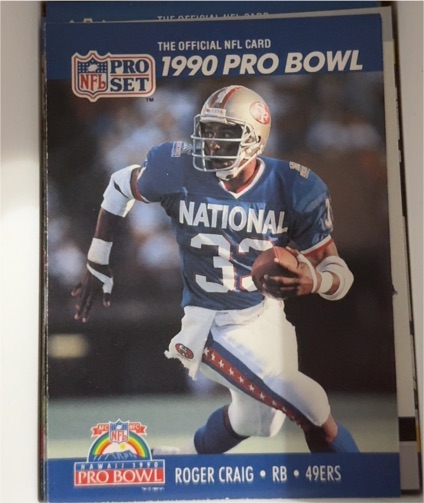 1990 Pro Set #385 Roger Craig San Francisco 49ers — front