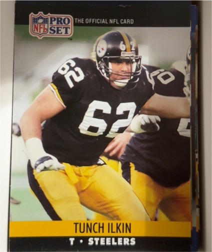 1990 Pro Set #623 Tunch Ilkin — front