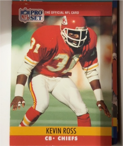 1990 Pro Set #534 Kevin Ross — front