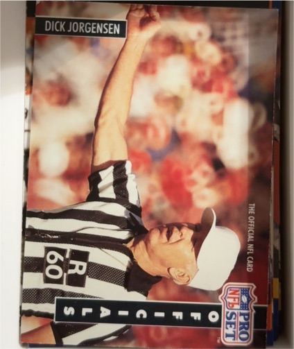 1991 Pro Set #353 Dick Jorgensen — front