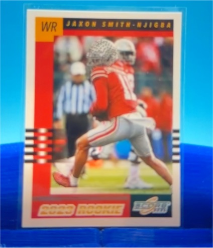 2023 Score 2003 Throwback Rookie #8 Jaxon Smith-Njigba — front
