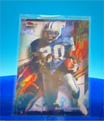 2024 Topps Finest #24 Barry Sanders — front