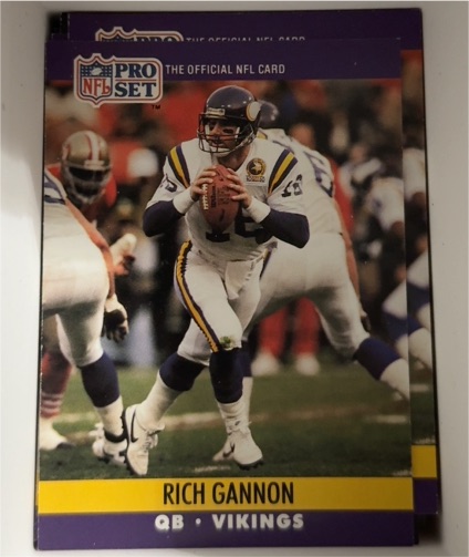 1990 Pro Set #568 Rich Gannon — front