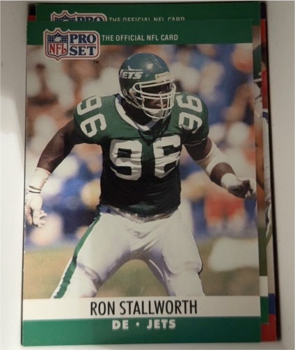 1990 Pro Set #604 Ron Stallworth — front