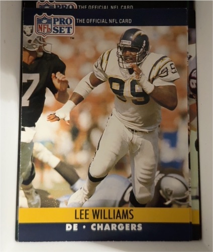 1990 Pro Set #635 Lee Williams — front