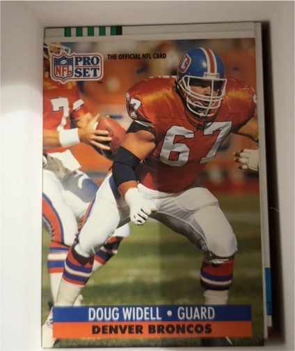 1991 Pro Set #143 Doug Widell — front