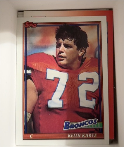 1991 Topps #562 Keith Kartz — front