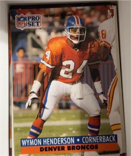 1991 Pro Set #139 Wymon Henderson — front