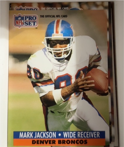 1991 Pro Set #206 Mark Jackson — front
