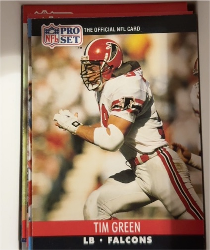 1991 Pro Set #7 Tim Green — front
