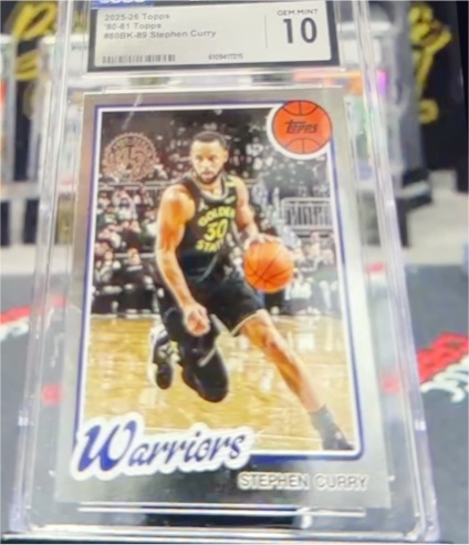 2025-26 Topps #80BK-89 Stephen Curry 1980-81 Topps Basketball — front