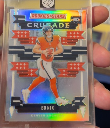 2024 Panini Rookies & Stars Crusade #C-BNX Bo Nix — front
