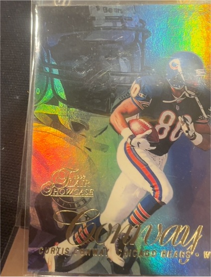 1997 Flair Showcase Row 2 #102 Curtis Conway — front