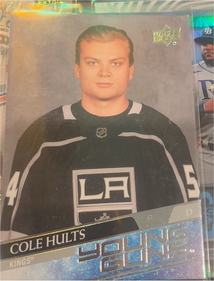 2020-21 Upper Deck #724 Cole Hults Young Guns — front