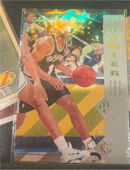1995-96 SP #164 Cory Alexander — front