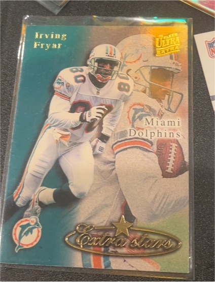 1995 Fleer Ultra #100 Irving Fryar Extra Stars — front