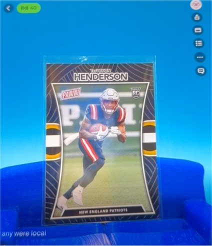 2025 Panini The National VIP #VIP9 TreVeyon Henderson — front
