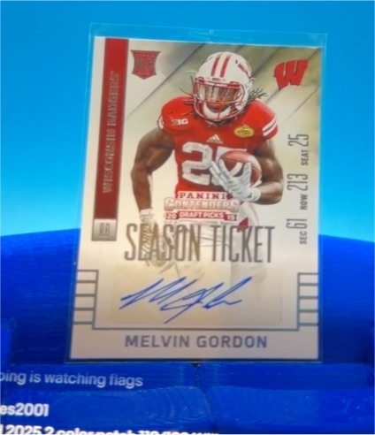 2015 Panini Contenders Draft Picks Season Ticket Melvin Gordon — front