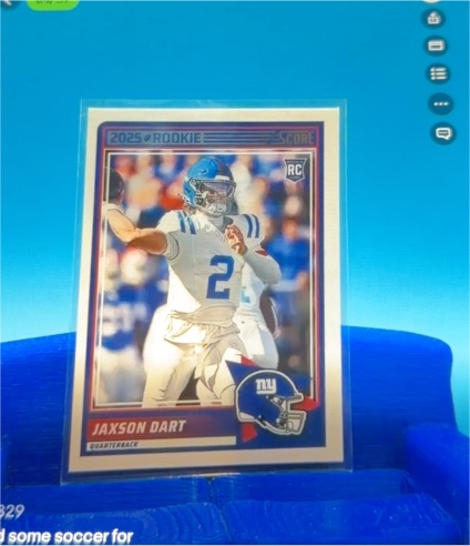 2025 Panini Score #35 Jaxson Dart — front