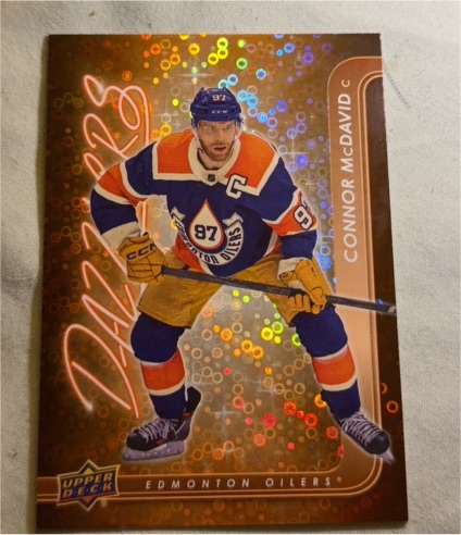 2024-25 Upper Deck Series 1 #DZ-10 Connor McDavid — front