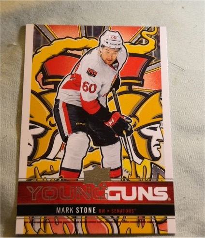 2024-25 Upper Deck Series 1 Young Guns Renewed #YGR-44 Mark Stone — front