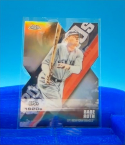 2020 Topps Chrome Decade of Dominance Die-Cut #DOD-15 Babe Ruth — front