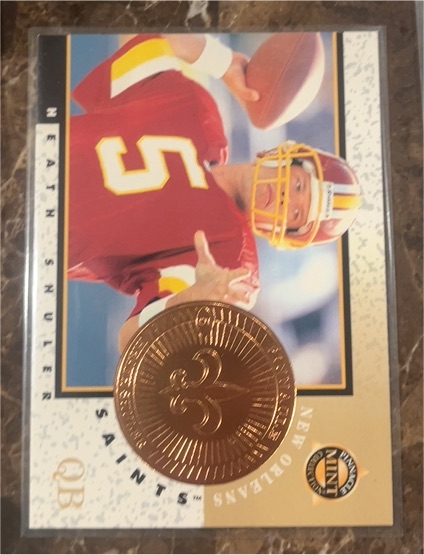 1997 Pinnacle Mint #18 Heath Shuler — front
