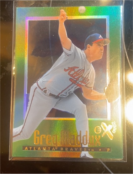 1997 SkyBox E-X2000 #57 Greg Maddux — front
