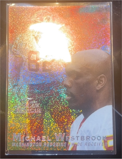 1997 Flair Showcase #0 Michael Westbrook — front
