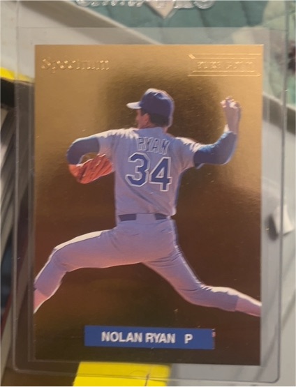 1993 Spectrum Pure Gold #2 Nolan Ryan — front