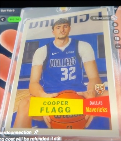 2025-26 Topps NBA Living Set #11 Cooper Flagg — front