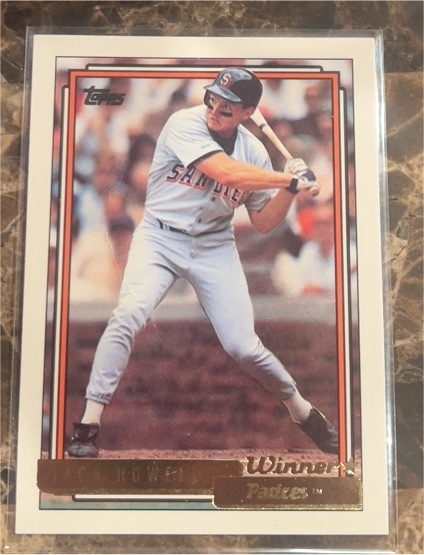 1992 Topps Gold Winners #769 Jack Howell — front