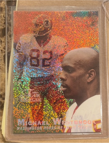 1997 Flair Showcase #74 Michael Westbrook — front