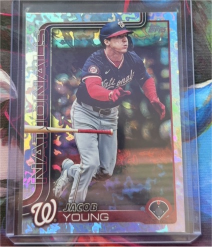 2025 Topps Series 2 #413 Jacob Young — front