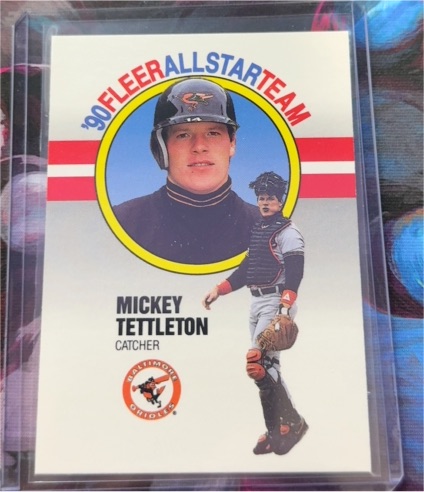 1990 Fleer All Star Team #12 Mickey Tettleton — front