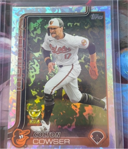 2025 Topps Chrome #44 Colton Cowser — front