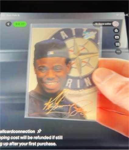 1993 Leaf Studio #96 Ken Griffey Jr. — front